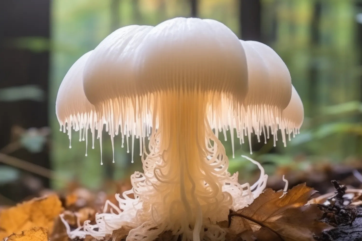 Bear's Head Tooth Mushroom vs. Lion's Mane